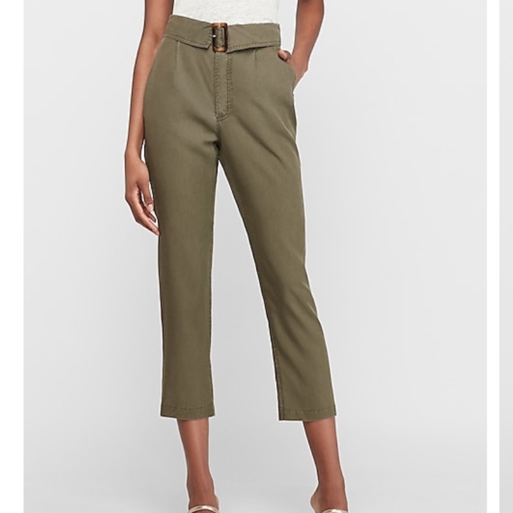 New - Express - High waist belted pants